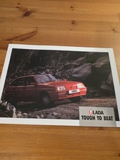 LADA RANGE orig 1991 UK Mkt