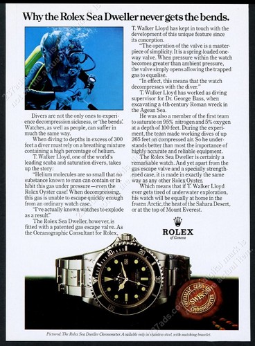 1983 rolex sea - 1983, double