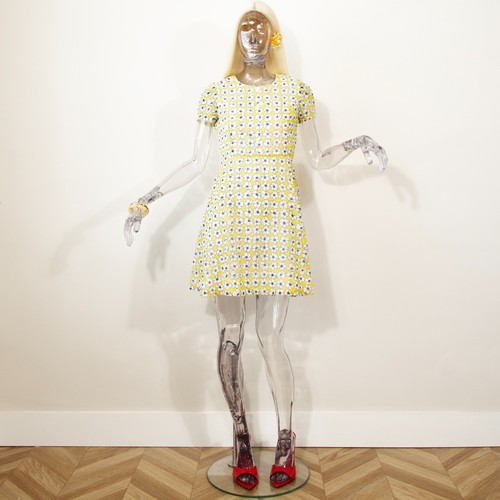 Vintage 1960s daisy mini dress - vintage,