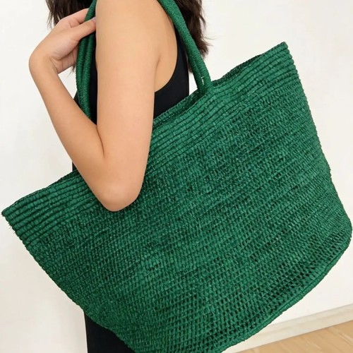 Fashion natural straw raffia - straw,