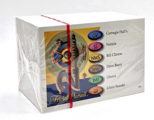Trivial pursuit 20th - trivial,