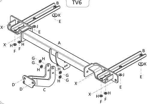 Towtrust fixed flange - towtrust,