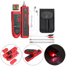 Cable Finder Tone Generator Probe Tracker Wire Network Tester Tracer Tool Kit