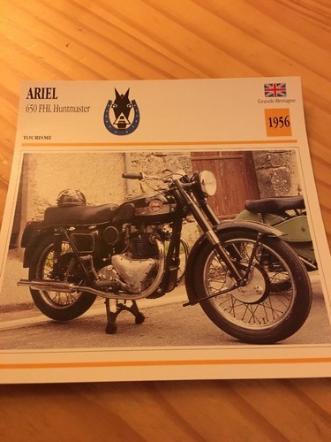 Ariel 650 fhl huntmaster - fhl, 1956