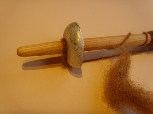 Drop spindle whorl lead - drop, lead/pewter