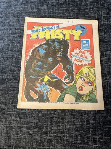 Misty comic october 1979 - comic,