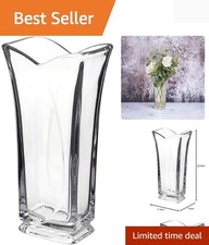 Freestanding Round Glass Vase
