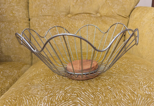 Vintage mid century - mid, chrome
