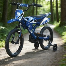 18 inch Kids Bike Moto Style