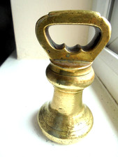 BALANCE SCALES WEIGHT ....2LB BRASS weight