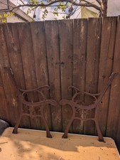 Cast Iron Bench Ends  (Lot 12)