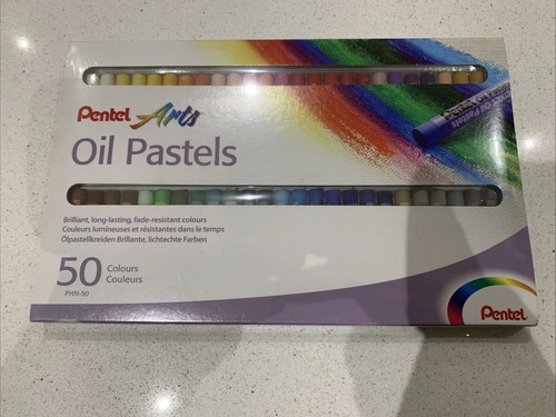 Pentel oil pastels box 50 - of,