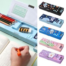 Double Layer Pencil Case With