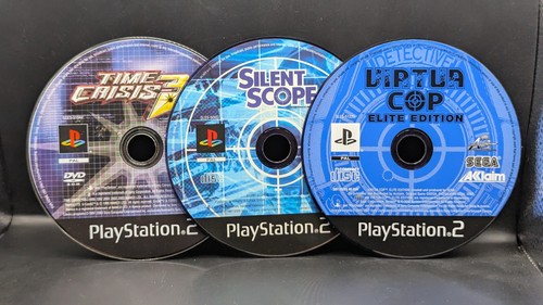 Ps2 light gun - gun, bundle