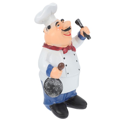 Exquisite chef figurine statue - exquisite,