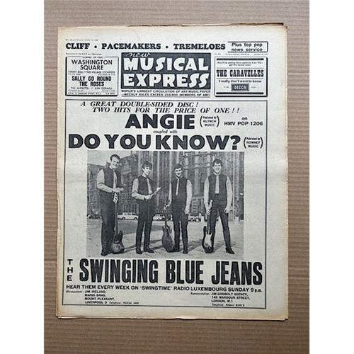 Swinging blue jeans - swinging, nme
