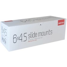Matin 50 x SLIDE MOUNTS 6X4.5 Mounting Glassless Case Film Frames 120/220 Film