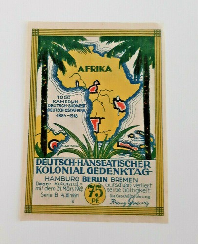 Von wissmann germany notgeld - wissmann,