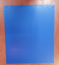 LARGE POLYPROPYLENE PLASTIC SHEETS PALLET PADS BLUE 1200MM X 1000MM ~ (10 PACK)