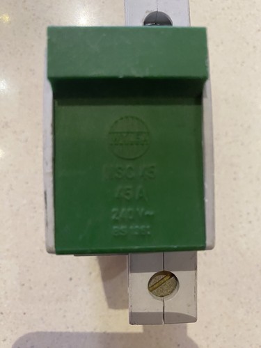 Wylex fuse holder amp - 45,