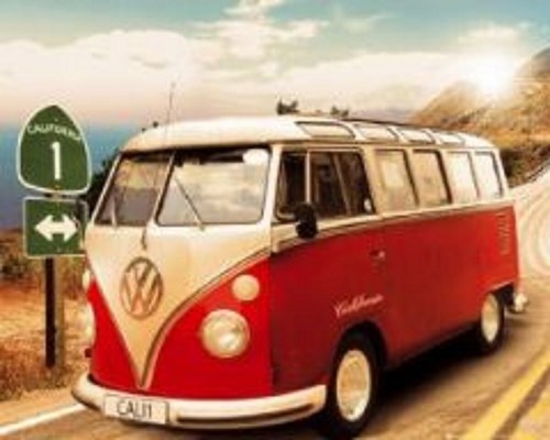 Mini poster volkswagen - mini, vw