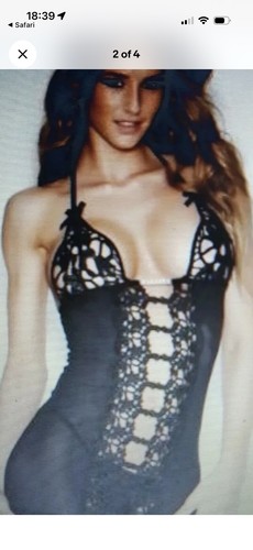 Ann summers black babydoll - summers,