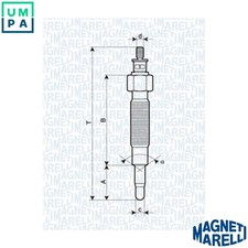 4x GLOW PLUG 062900037304 FOR