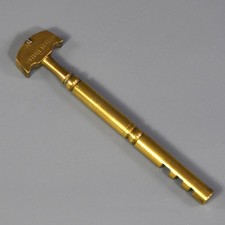 Vintage brass glass cutter