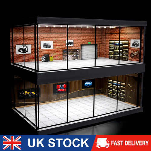 Diorama car garage - diorama,