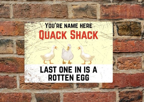 Personalised duck run - personalised,