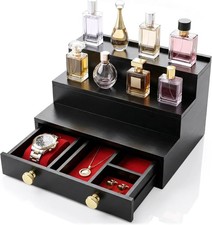 Mens Cologne Organizer 3 Tier