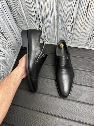 Moreschi men shoes black 8 - black, us