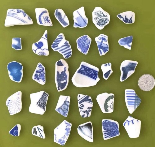 Sea glass pottery - glass, from