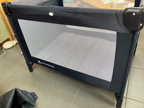 Kingswood travel cot navy - , blue