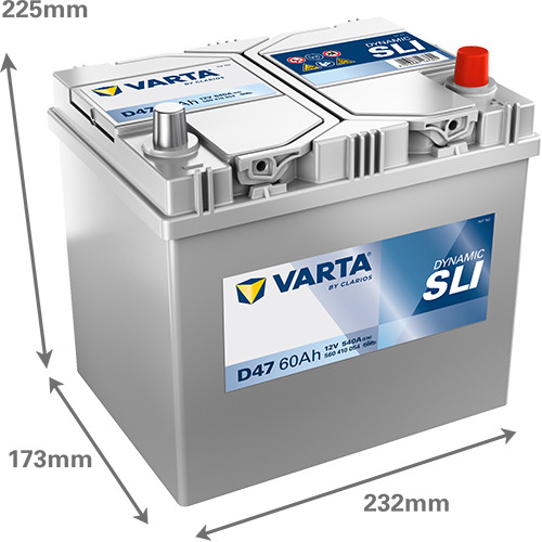 Varta blue dynamic d47 - d47, 005
