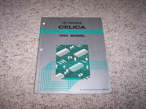 1992 toyota celica - celica, electrical
