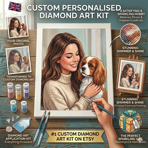 Personalised diamond art - personalised,