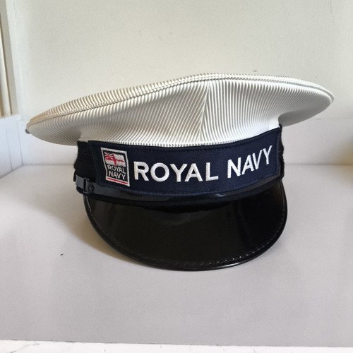 Royal navy class service cap - navy,