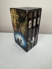 Limited Star Wars Trilogy Episodes IV 4, V 5 & VI 6 VHS, 2000, 3-Tape Box Set