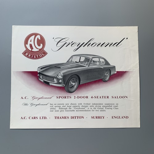 1960 bristol greyhound - ac,