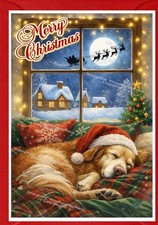 Golden Retriever Dog A6 (4"x
