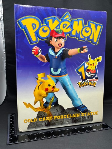 Ash pikachu cold cast - ash,