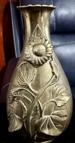 Art nouveau style brass - art,