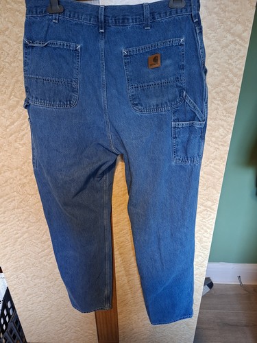 Men carhartt blue - blue, jeans