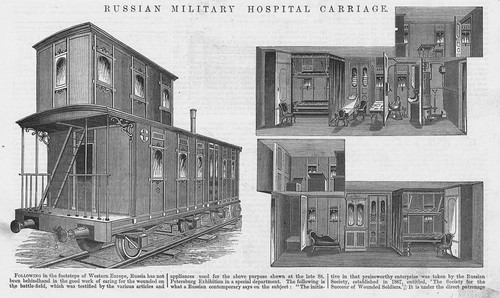 Russian military hospital rail - hospital,