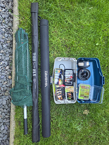 Fly fishing combo complete - fly, combo's