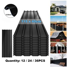 12 Pcs Corrugated Galvanized