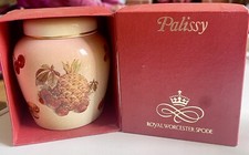 Ginger Jar Royal Worcester Palissy Boxed With Fruit