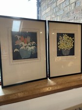 Original Hall Thorpe Woodcut Pencil signature Artwork