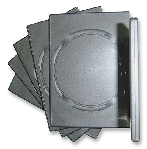 100 dvd case mm black - dvd,